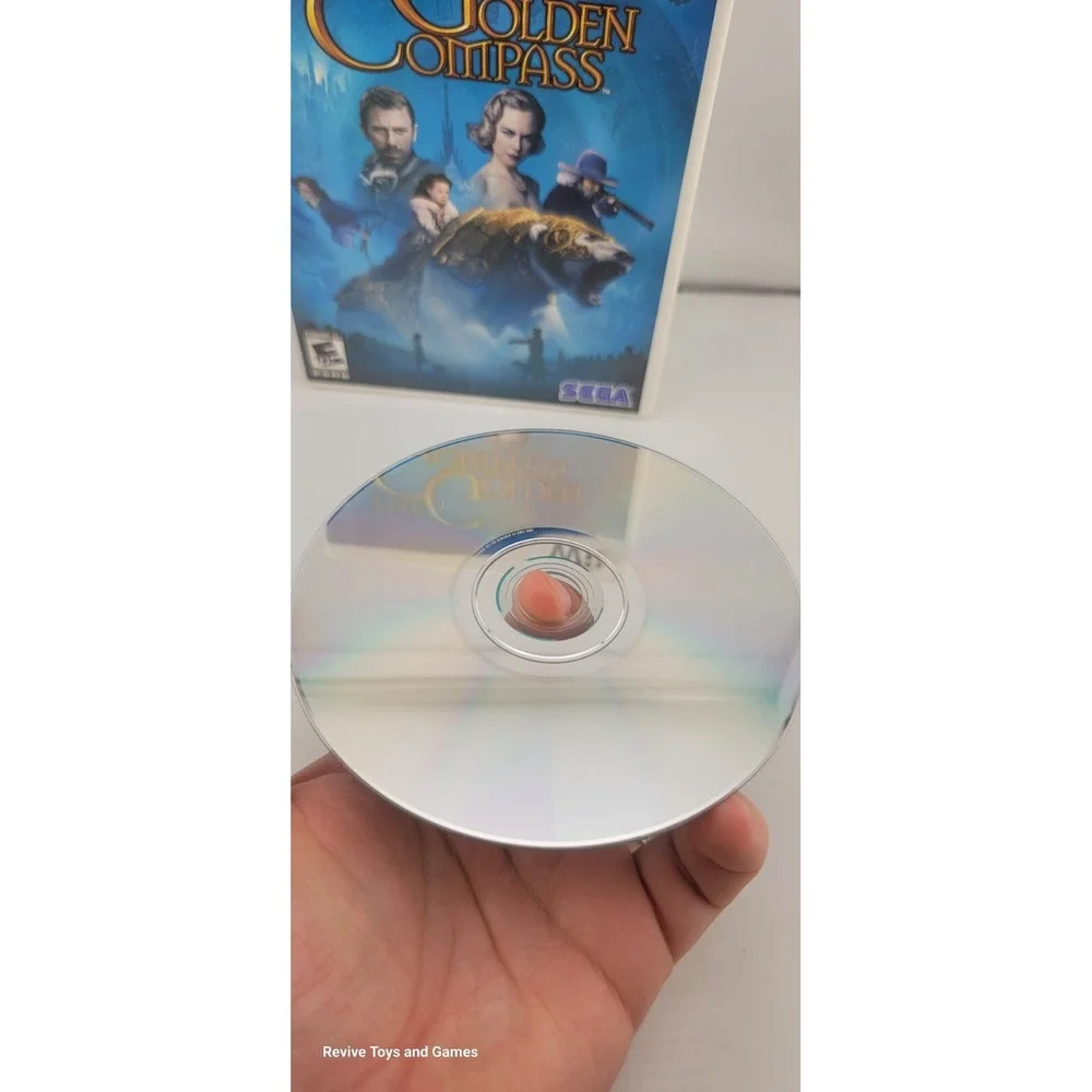 The Golden Compass (Nintendo Wii, 2007) Game‎ and Case Tested and Working Great